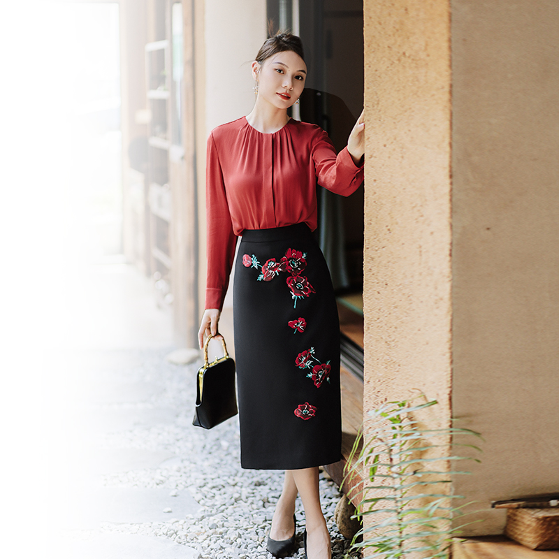 谭飞【满芳庭套装】 东方神韵 重工刺绣 新中式套装 ZB