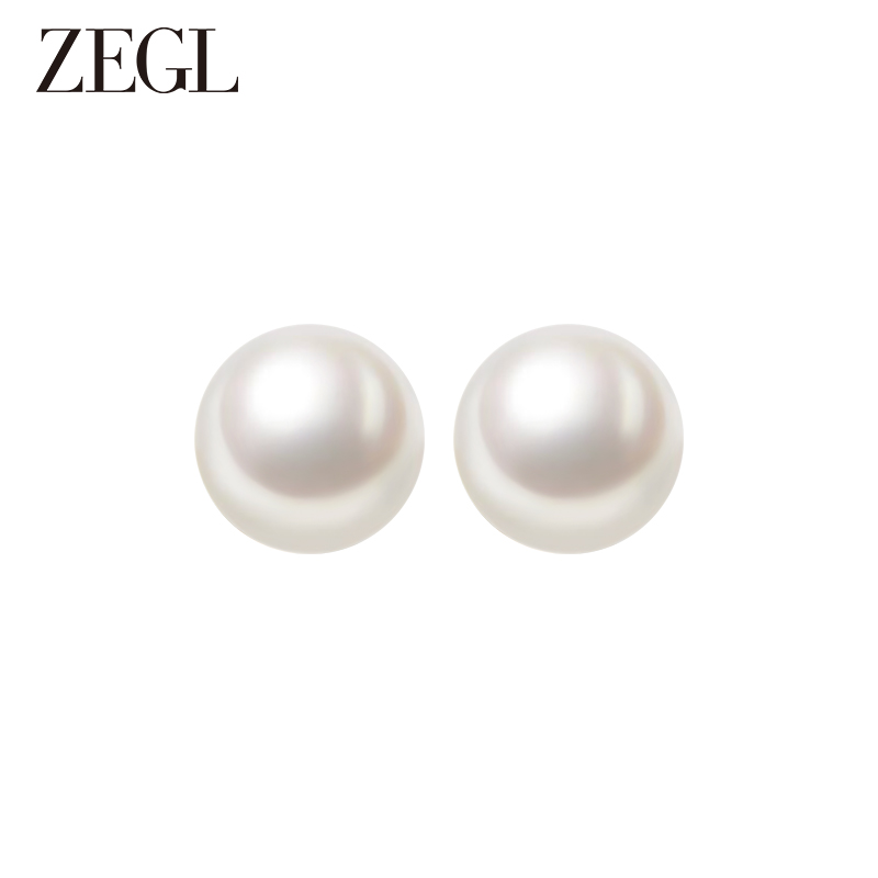 ZEGL 铜合金耳饰 气质耳环轻奢时尚百搭简约小众法式精致首饰DB