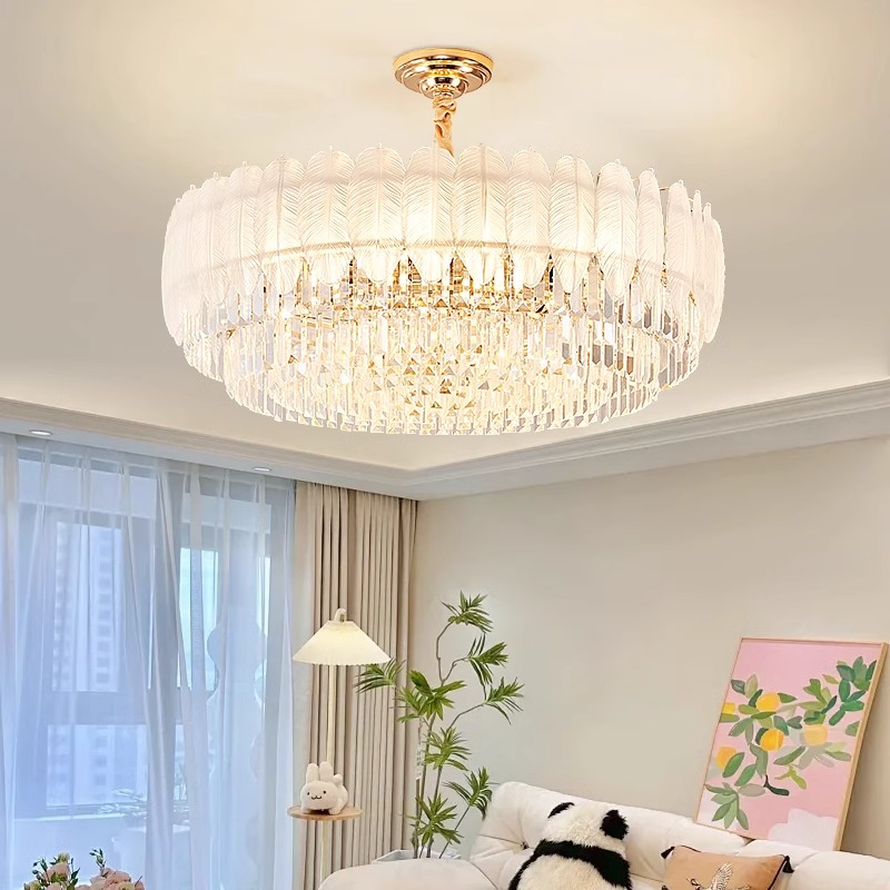 水晶吊灯客厅灯轻奢奢华高档大气客厅灯具灯饰2025最新款