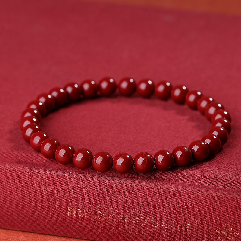 含辰砂工艺品009卡6m素款单圈手链