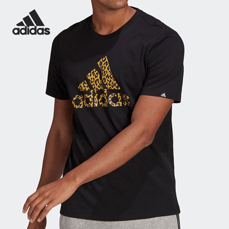 Adidas阿迪达斯2023夏季新款男子休闲百搭圆领运动短袖T恤GL2396