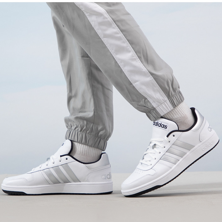 adidas阿迪达斯男鞋女鞋2024新春新款小白鞋低帮休闲板鞋IH6366