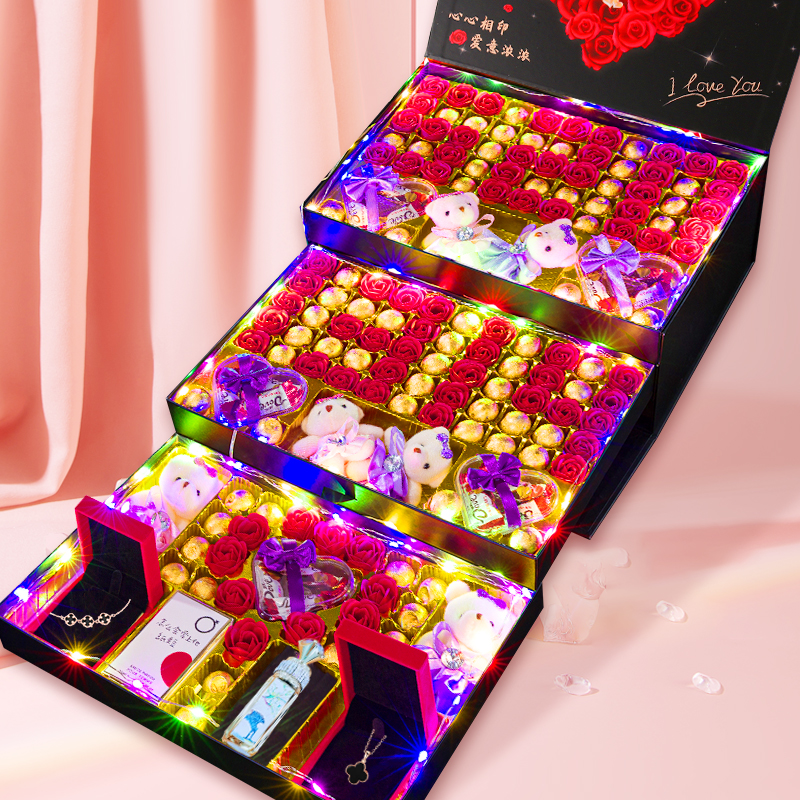 Dove/德芙中秋节礼物送女友送老婆实用多唯呀巧克力礼盒浪漫