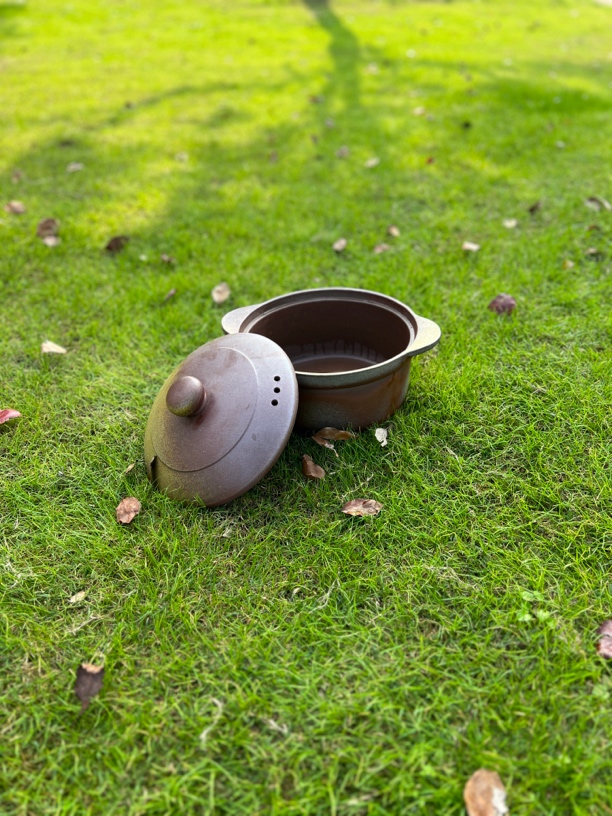 宜兴黄龙山原矿红皮龙柴烧砂锅