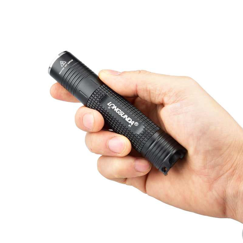 朗圣达强光小手电筒户外登山露营散步郊游维修EDC充电照明灯S1