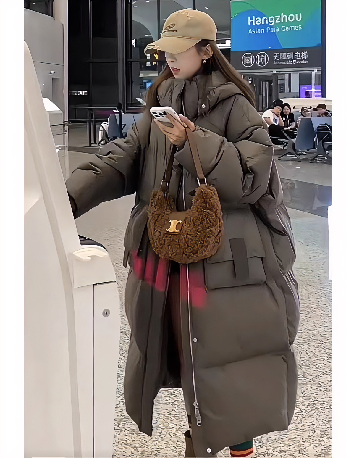 【 爱笑的大晴子】RQ3287新款时尚加厚宽松长款休闲保暖冬季鹅绒服