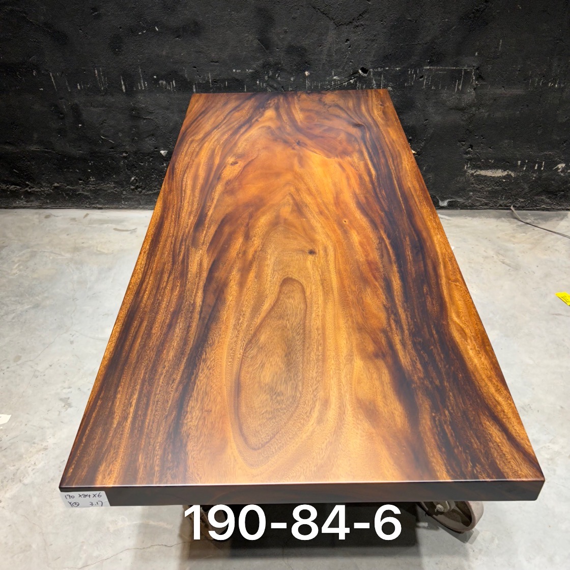 斐济胡桃木大板 尺寸：190-84-6