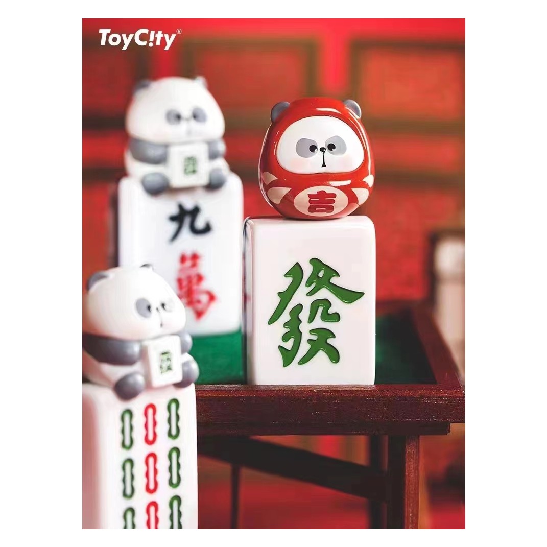 玩具城市【正品盲盒 直播代拆】耙老师Mr.Pa小耙麻将盲盒麻将盲盒