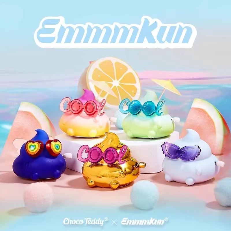 【正品盲盒 直播拆盒】EMMM君一起摇摆发条可动公仔系列盲袋萌粒