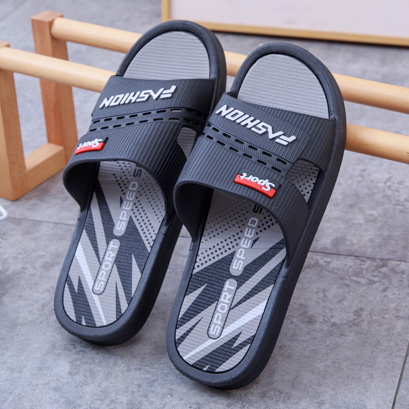 2025新款男士拖鞋夏季外穿室内防滑厚底居家用洗澡防滑浴室拖鞋男