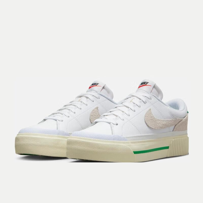 Nike/耐克女子COURT LEGACY LIFT板鞋复刻运动休闲鞋FJ5483-100