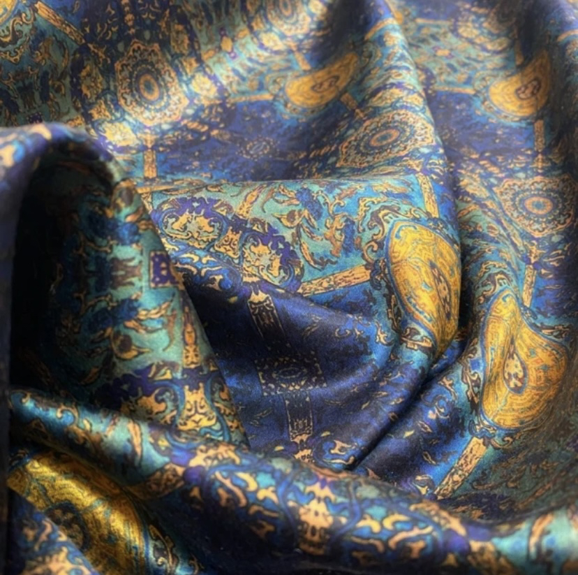 香云纱面料皮子 50姆米114门副0.5米链接 1.5起拍～