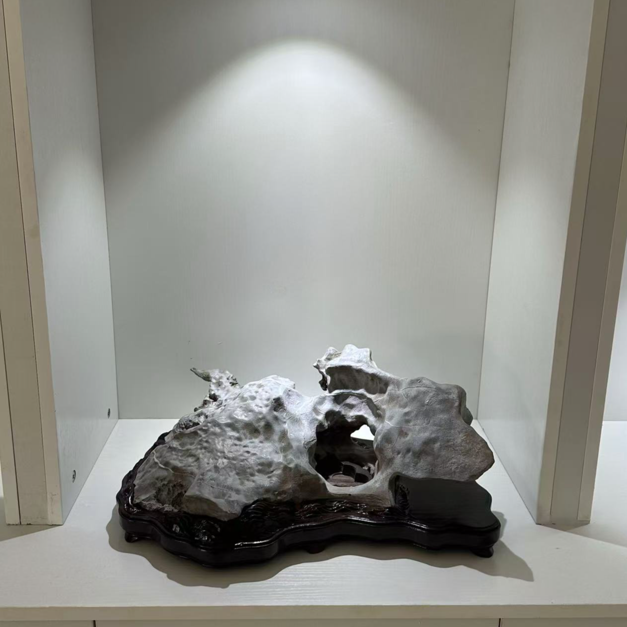 灵璧石桌面案头摆件