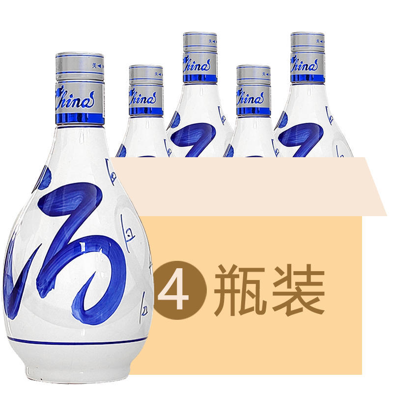 杏清溪清香型原浆白酒地缸固态发酵酒水53%Vol500ml*4