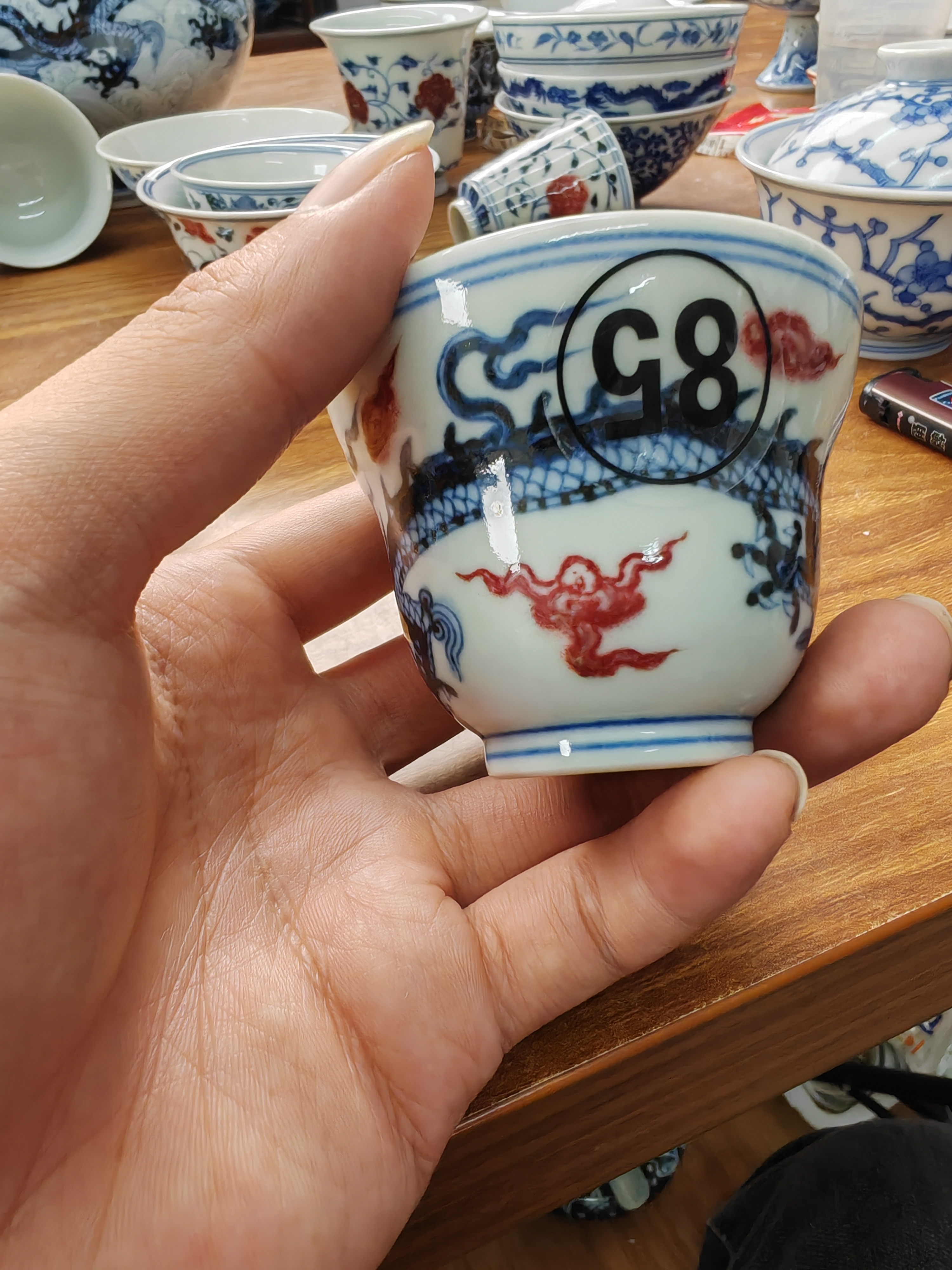 茶具茶杯复古陶瓷