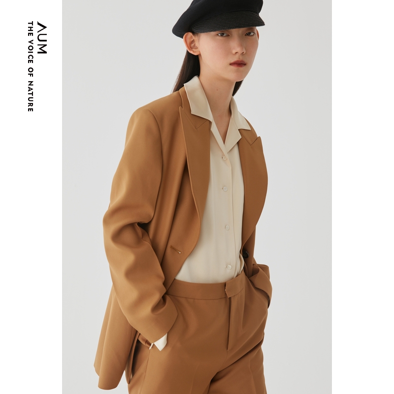 【羊羊专享】AUM噢姆外套套装复古M1BW38453上衣