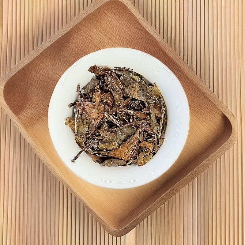 弯弓白茶园  紫芽白茶  200克