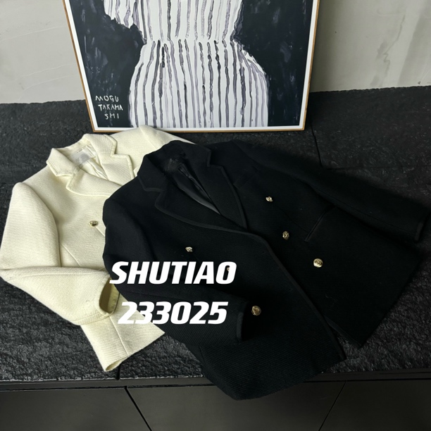 【SHUTIAO】2023秋冬：新款小众设计款上衣233025