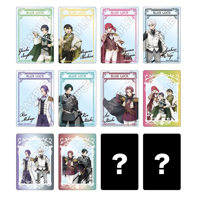 【蓝色监狱 西洋贵族风】色纸 透卡 蓝锁 收藏徽章 (代拆)