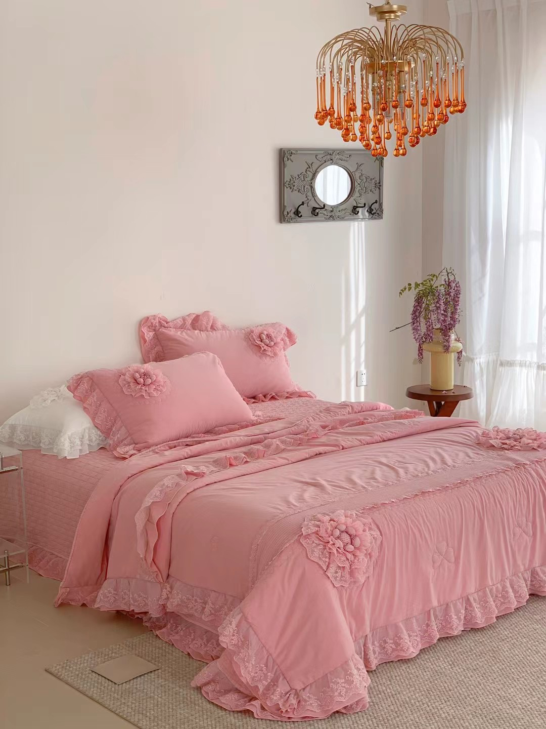 120支酵素纱洗床盖四件套