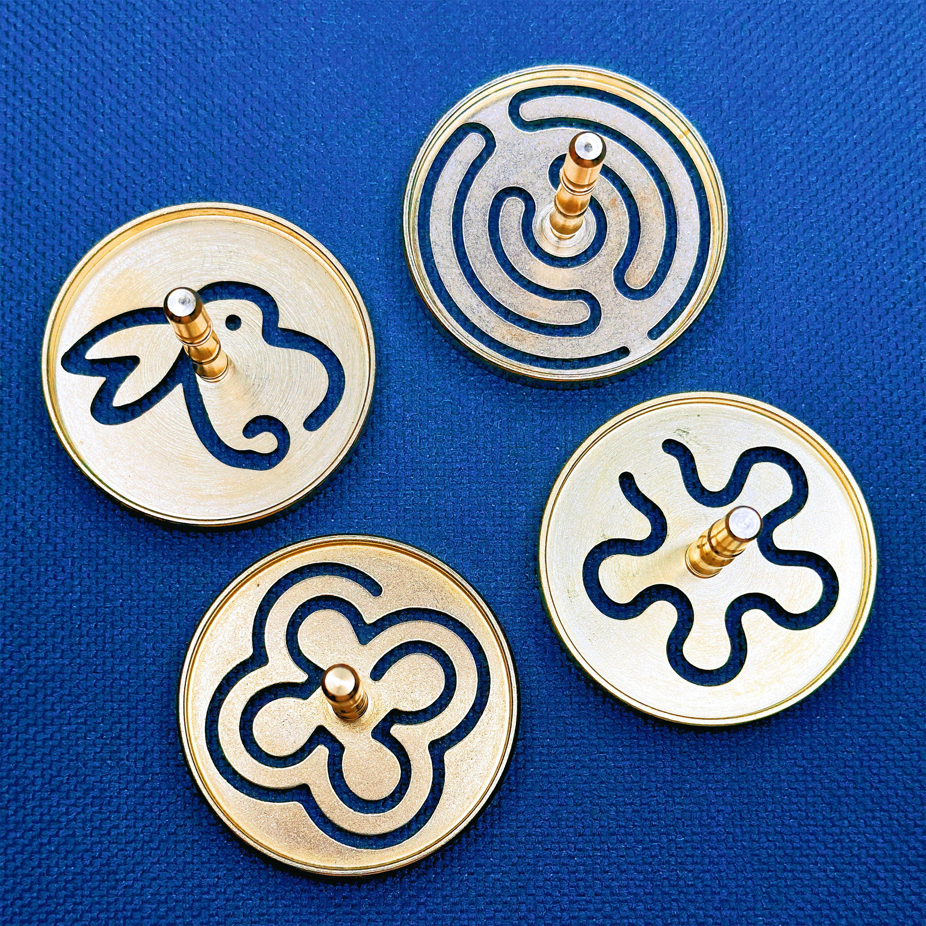 兔子+梅花+雪花+同心圆香篆模打篆工具香道配件香薰香印香