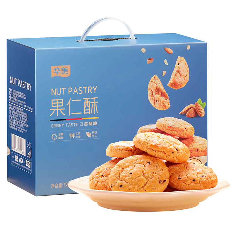 华美果仁酥720g