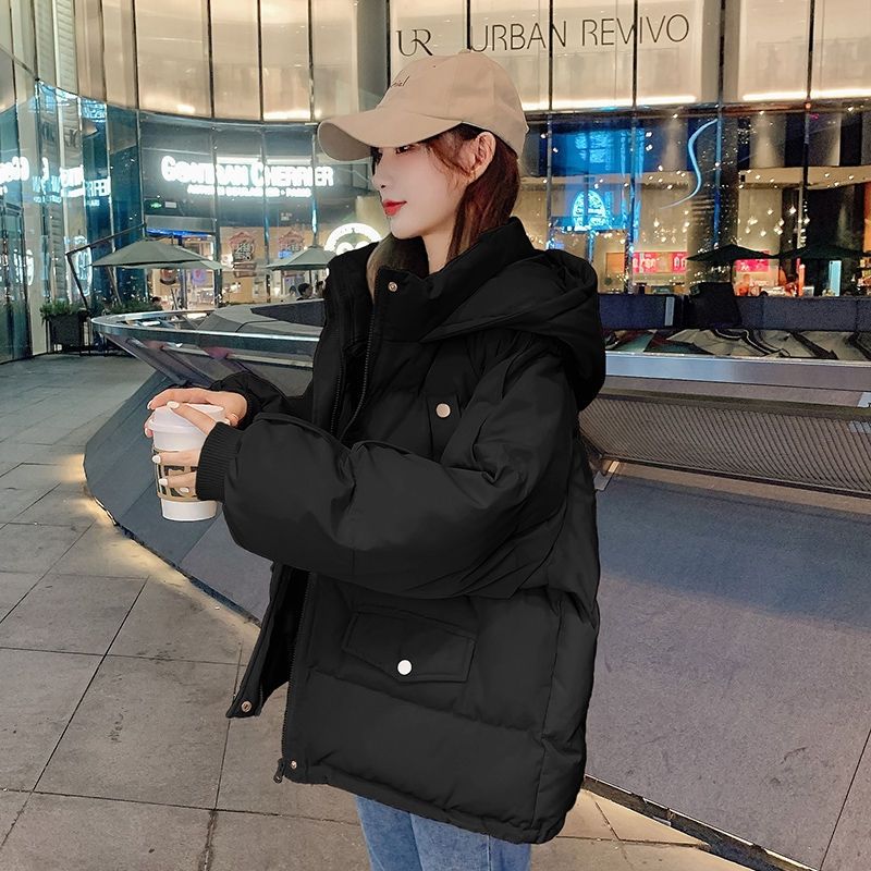 【当季爆款】加厚面包服短款羽绒羽绒服羽绒服女韩版宽松秋冬季外套