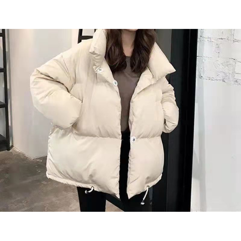 【当季爆款】当季爆款2023女短款立领羽绒服学生韩版宽松面包服新款
