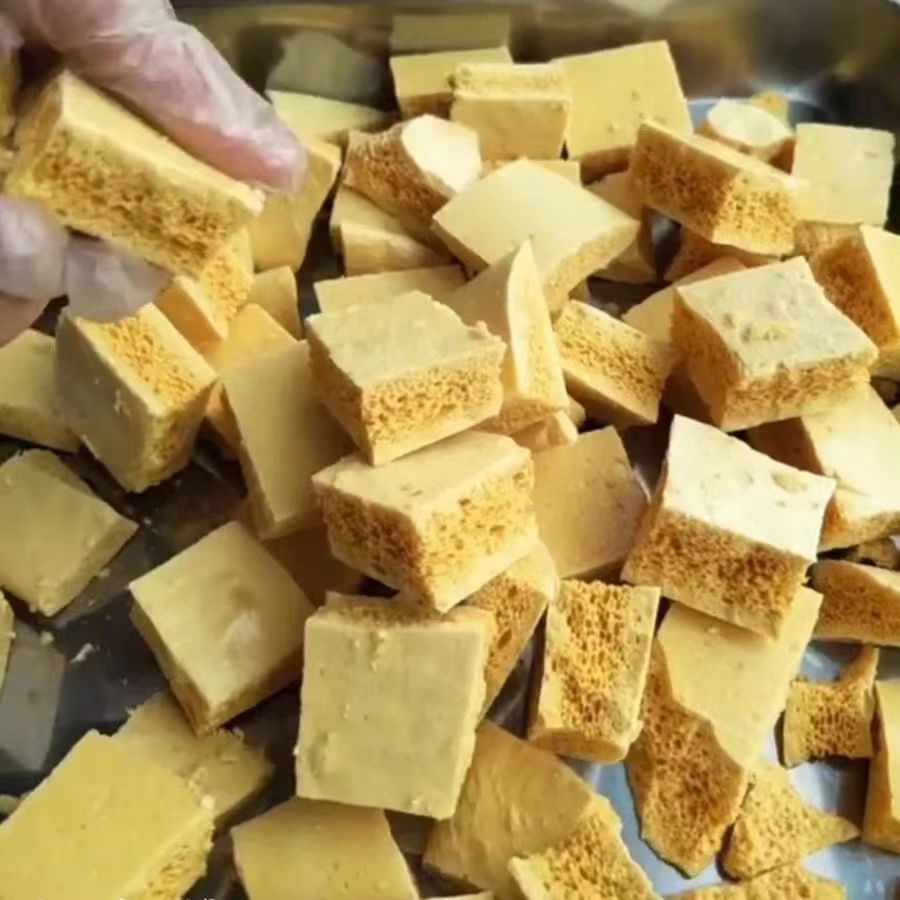 传统手工蜂窝糖叮叮酥脆麦芽糖老式香酥脆怀旧零食祭灶糖蜜蜂糕糖