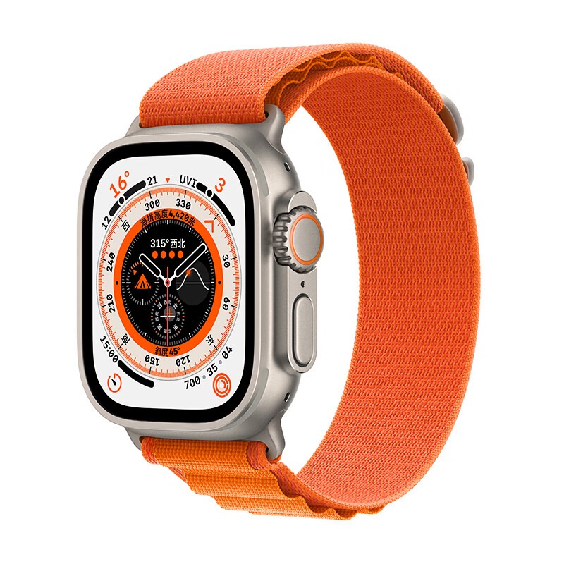 准新品Apple/苹果Watch Ultra原装手表钛金属GPS+蜂窝国行官保_二手商品