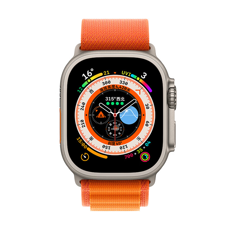 准新品Apple/苹果Watch Ultra原装手表钛金属GPS+蜂窝国行官保_二手商品