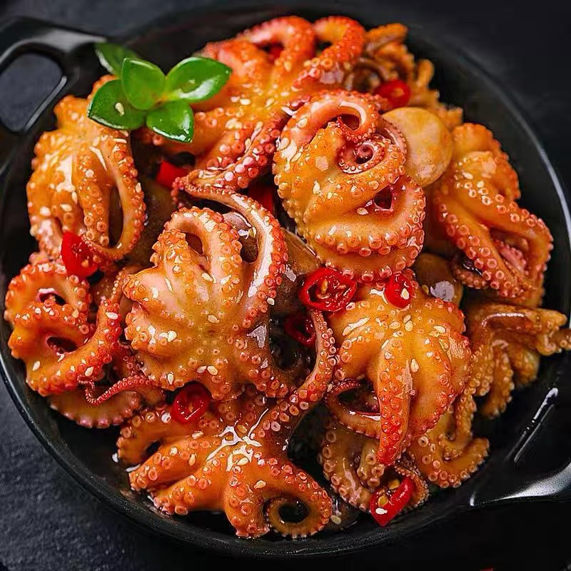 麻辣八爪鱼 喝一杯