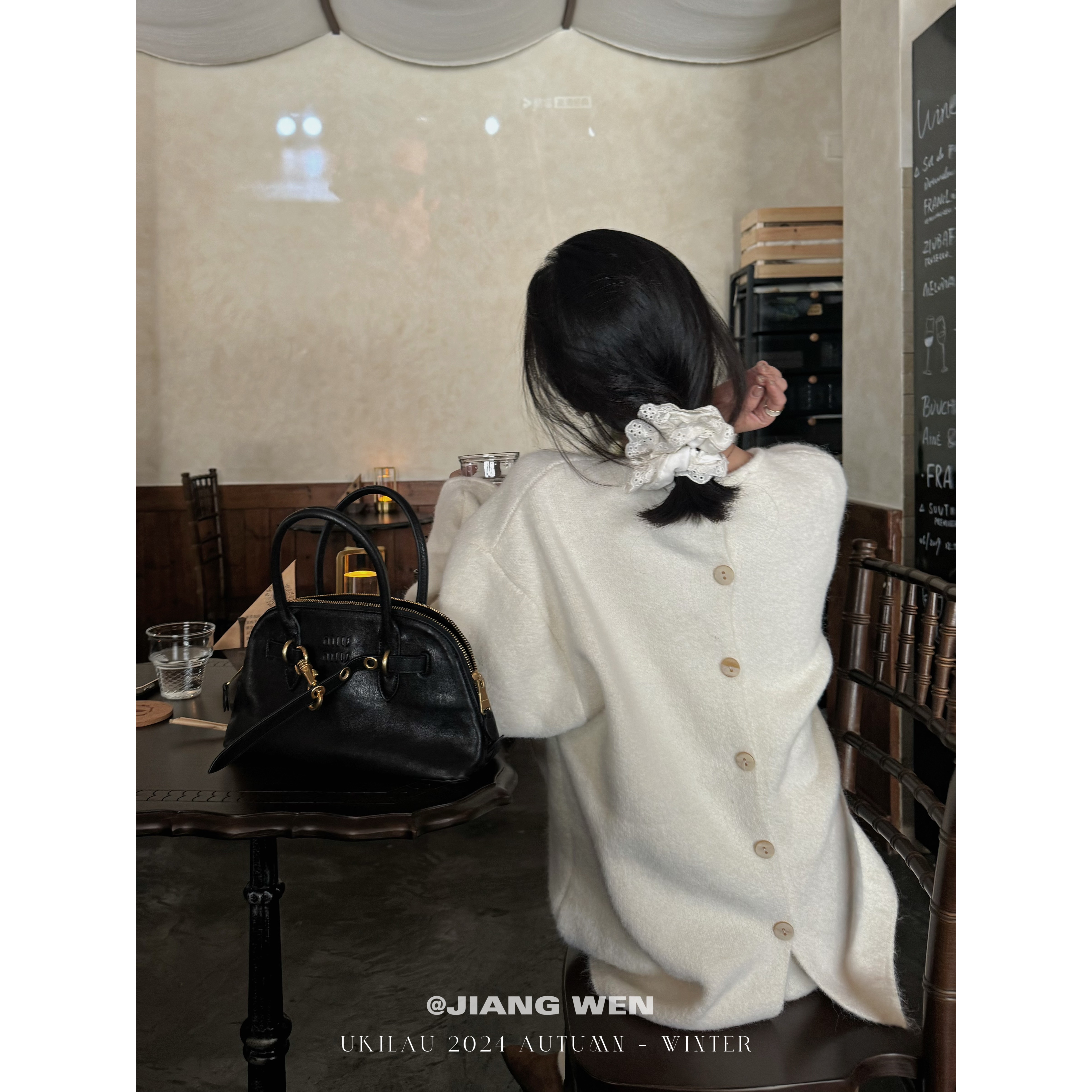 UKILAU【卡布奇诺】高级感软糯慵懒浣熊绒毛衣针织半身裙两件套