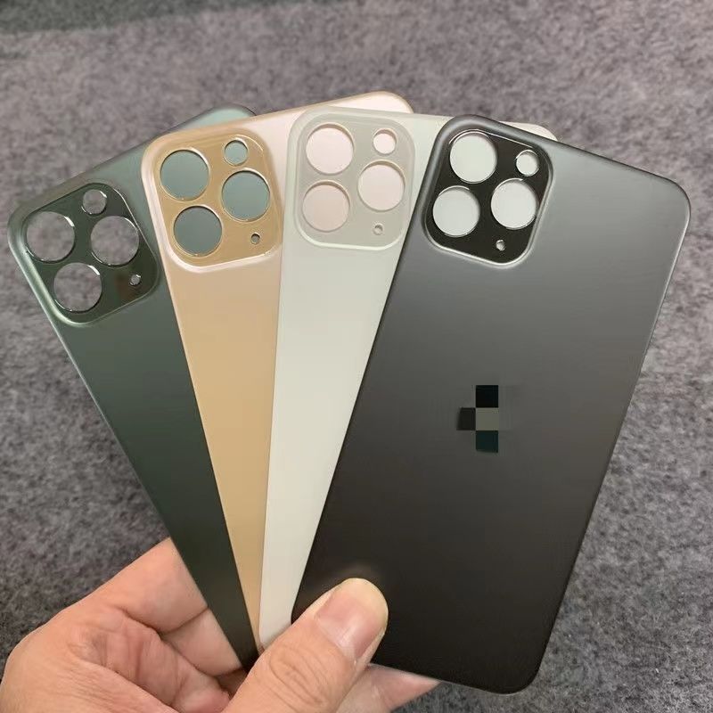 苹果11后盖玻璃iPhone11/11pro/11promax后玻璃壳/后盖无需拆机
