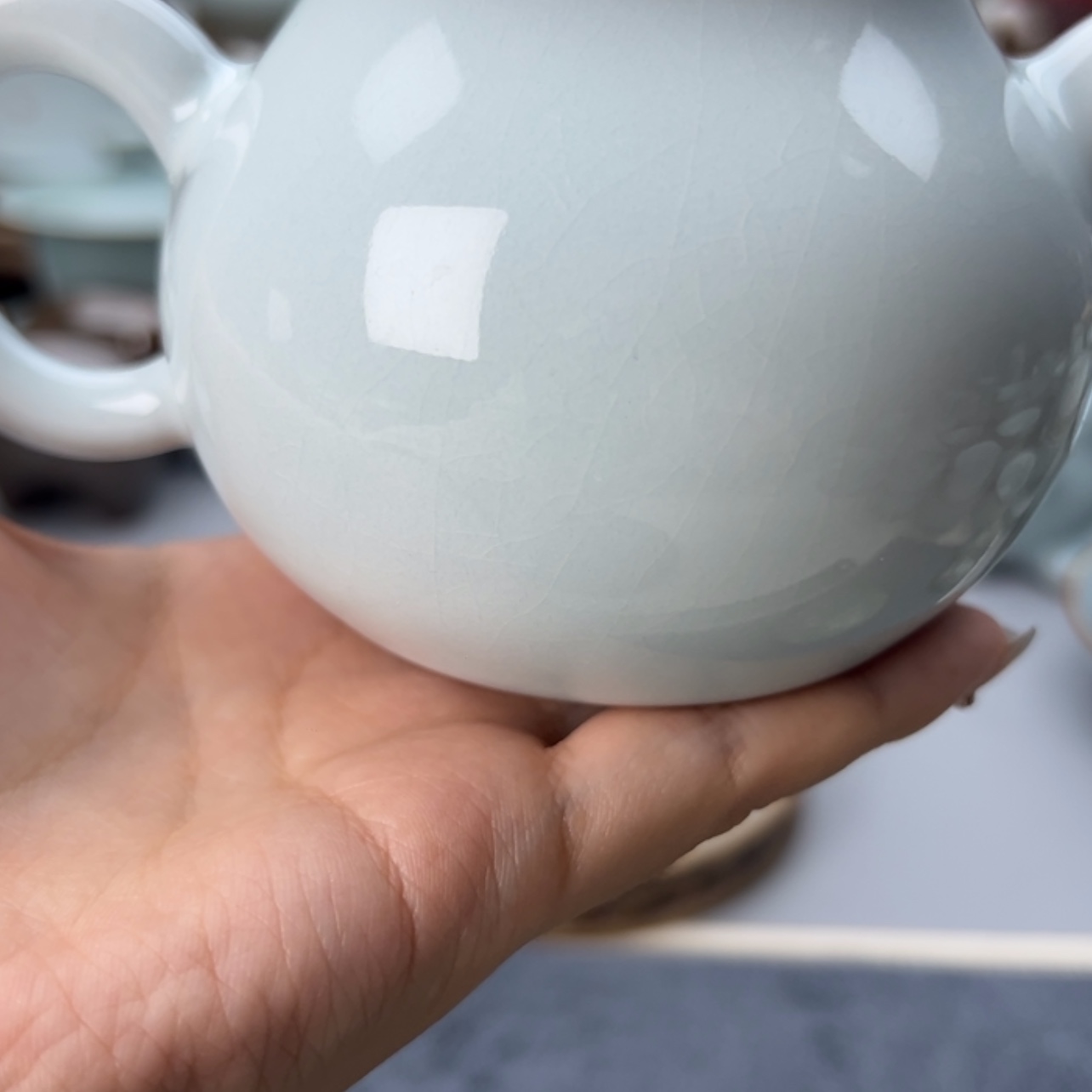 【闪购商品】瓷杯梨*五