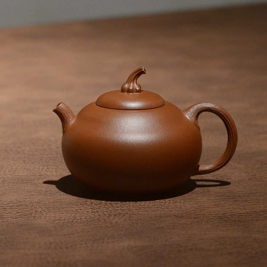 唐门 陈媛媛 《得趣》 朱泥 140cc 紫砂壶 唐彬杰弟子