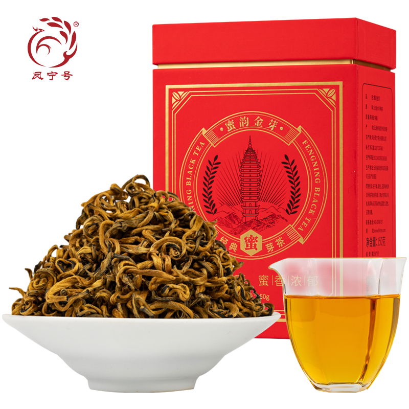 【凤宁号】云南凤庆蜜韵金芽滇红茶150g/罐