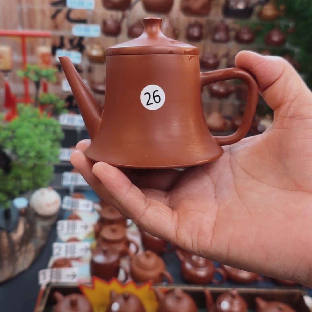 朱泥茶壶朱泥茶壶茶壶朱泥茶壶微瑕100C
