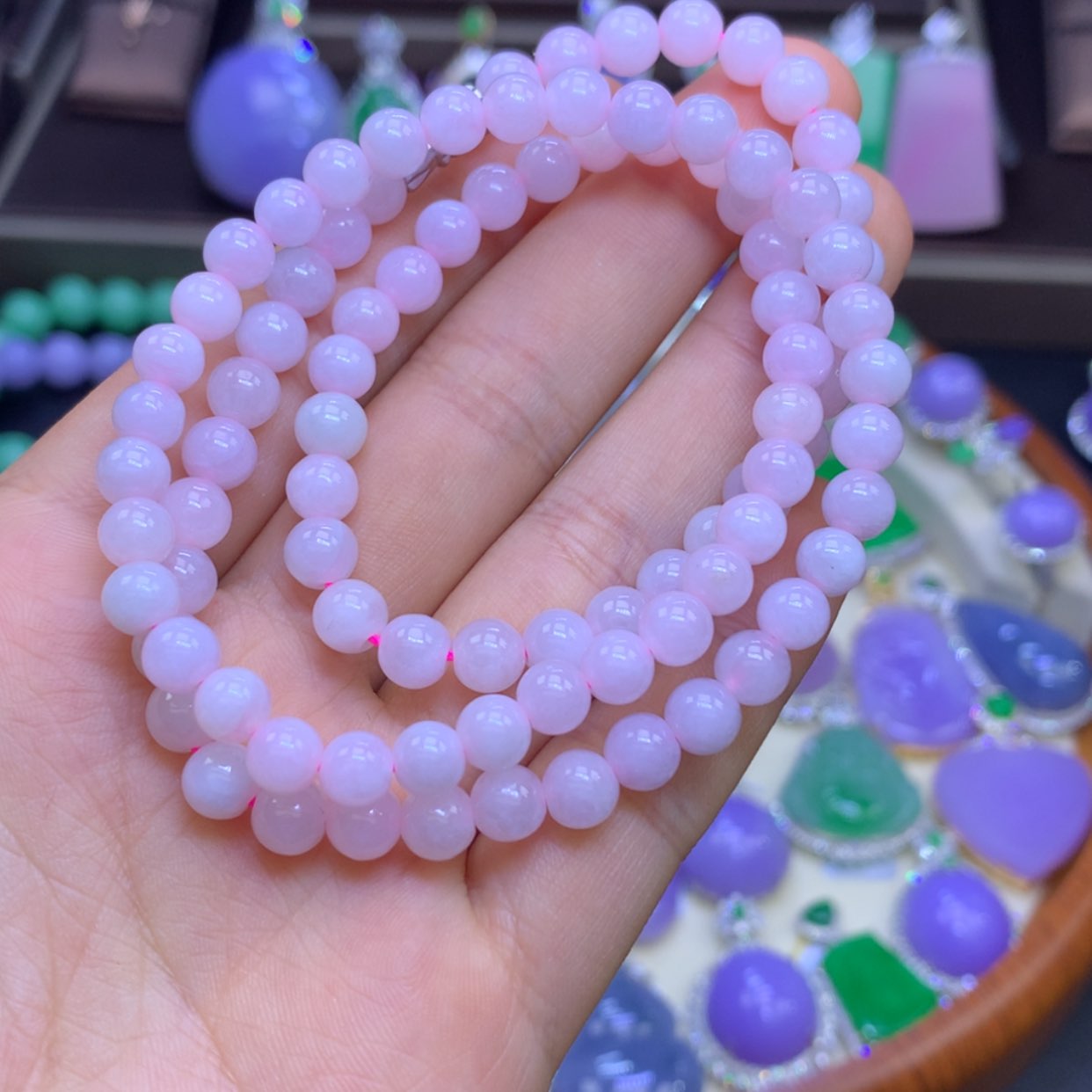 【闪购商品】翡翠颈饰未镶嵌