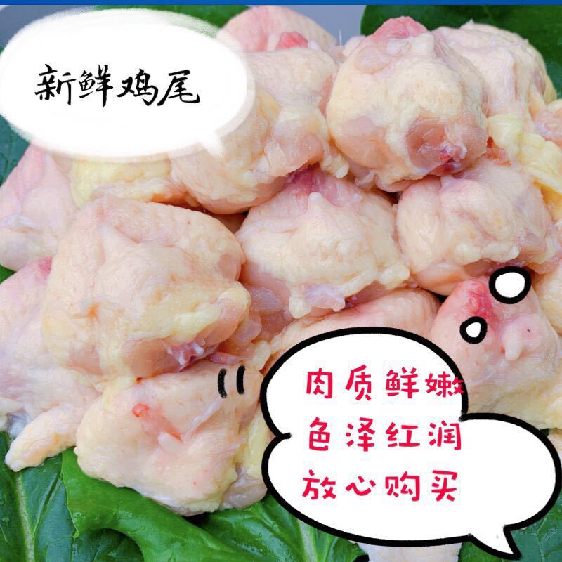 【年货】鸡屁股4斤现货速发 冷冻鸡尾 生鲜冷冻鸡尾巴鸡尖鸡凤尾