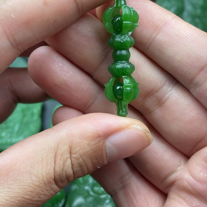 【闪购商品】和田玉碧玉未镶嵌那****候