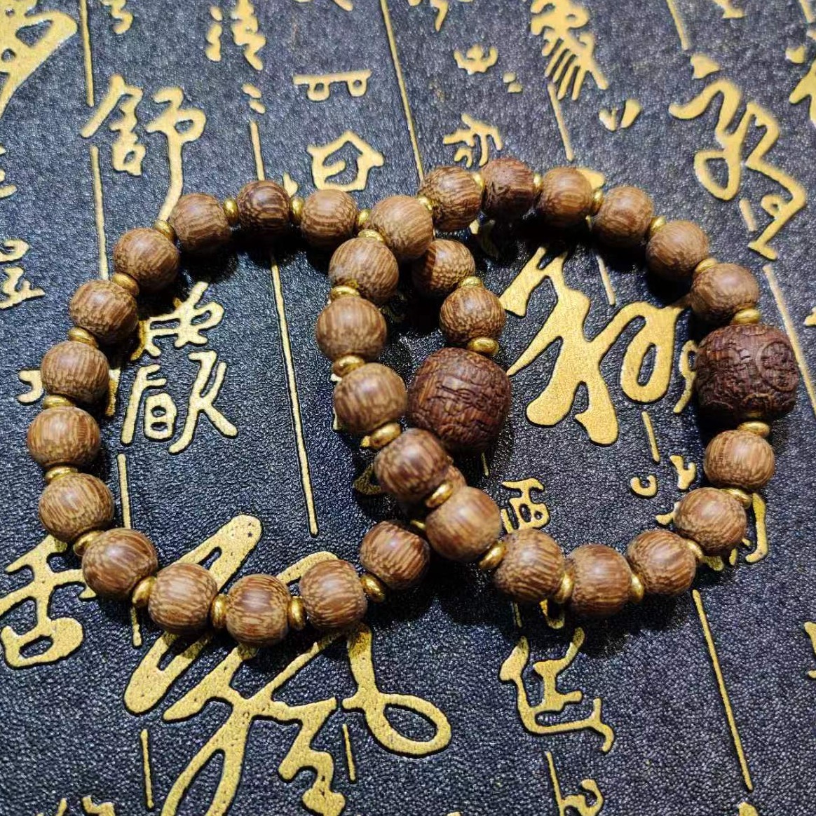 【香港盛世珠宝】M985-收藏级-海南沉香手串-多样性只发一件