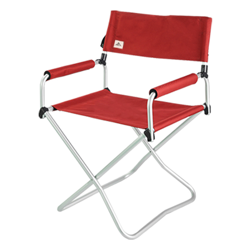 Areffa户外折叠椅D椅铝粉色露营野餐椅子便携式野外轻便椅子新款