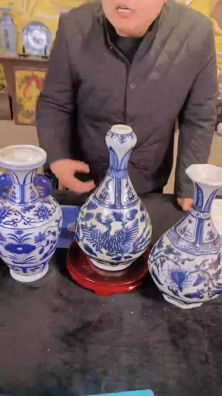 【闪购商品】陶瓷A014高端陶瓷老青花 器型 颜色 不同