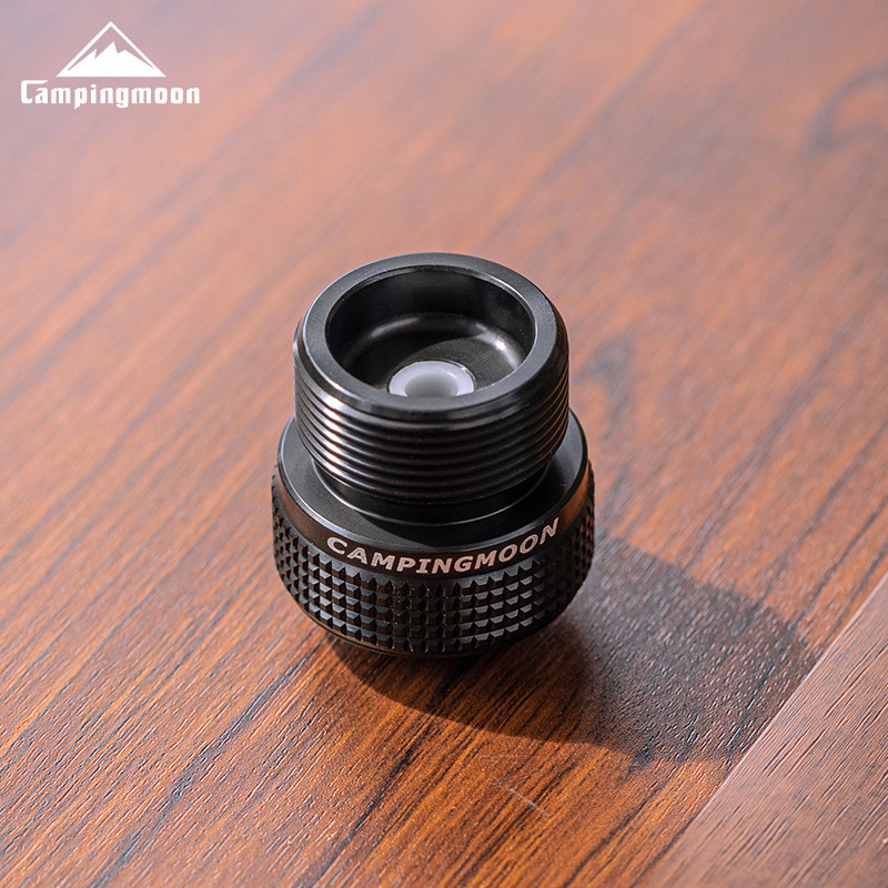 CAMPINGMOON柯曼 Z20丙烷转高山接头气罐转换器EPI铝合金接口配件