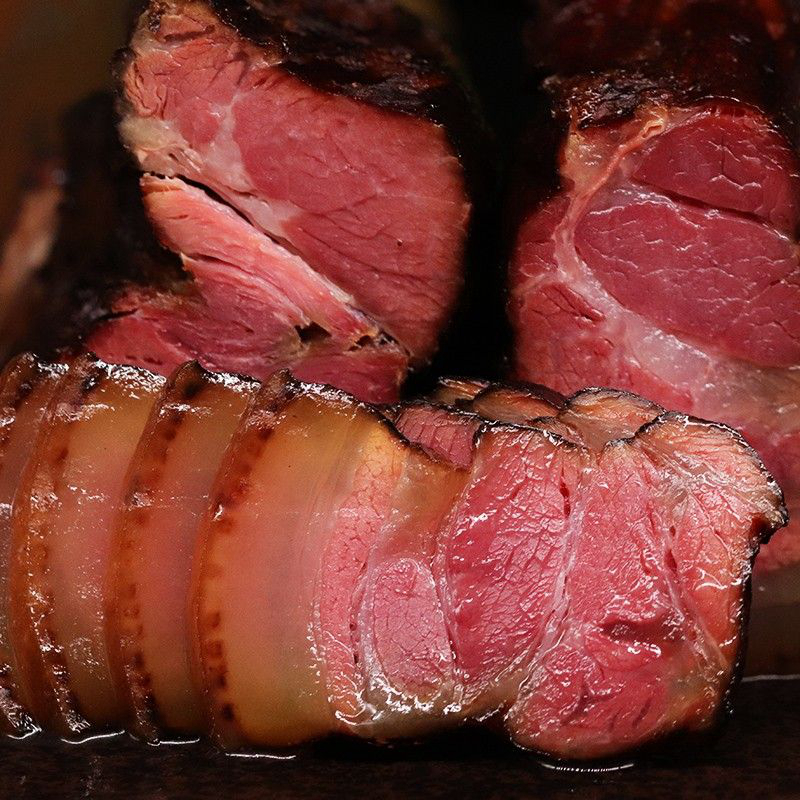 【TC】5斤烟熏后腿腊肉烟熏腊肉咸肉年货腊味