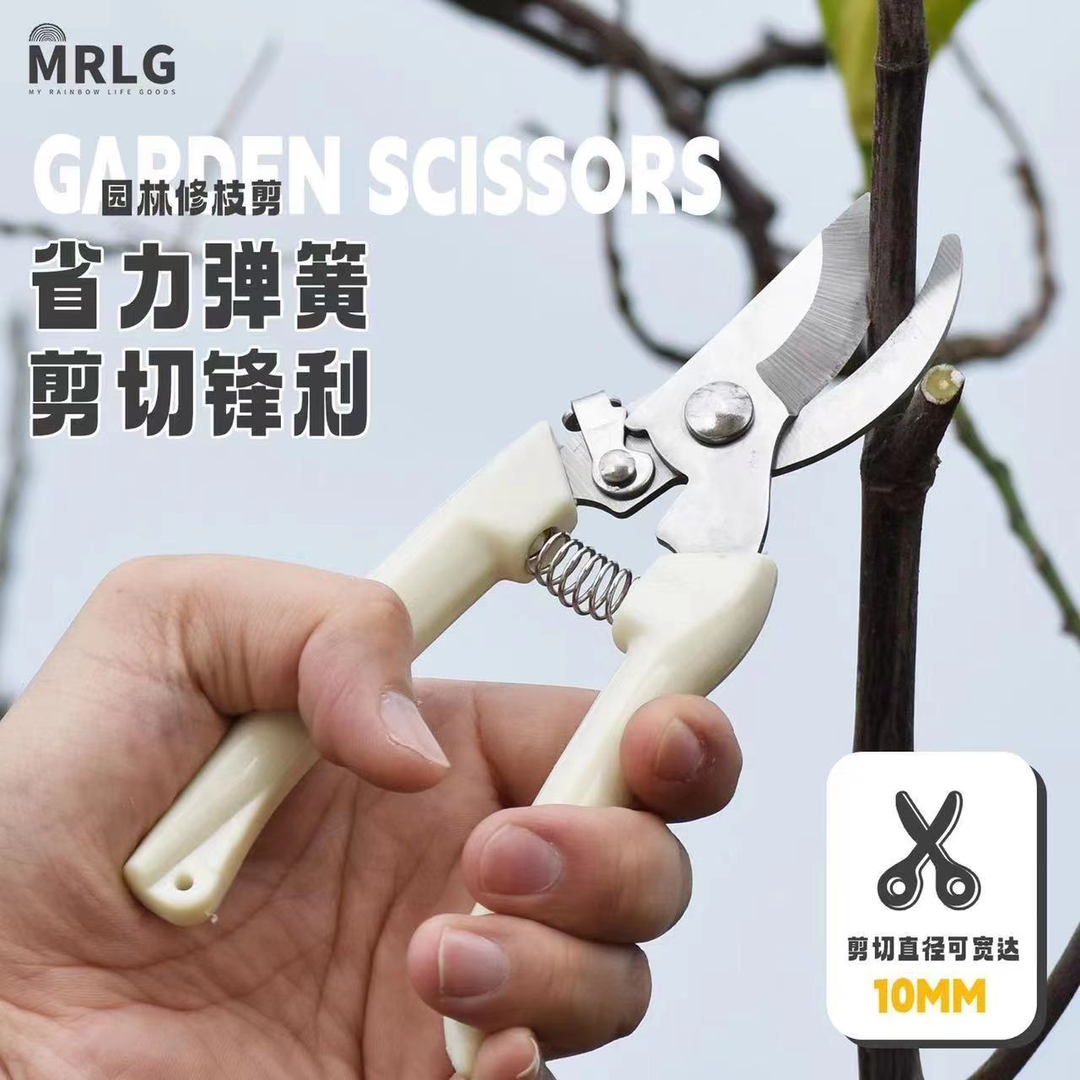 剪枝果树修枝剪刀园艺园林修花枝剪家用不锈钢强力清仓家用修枝剪