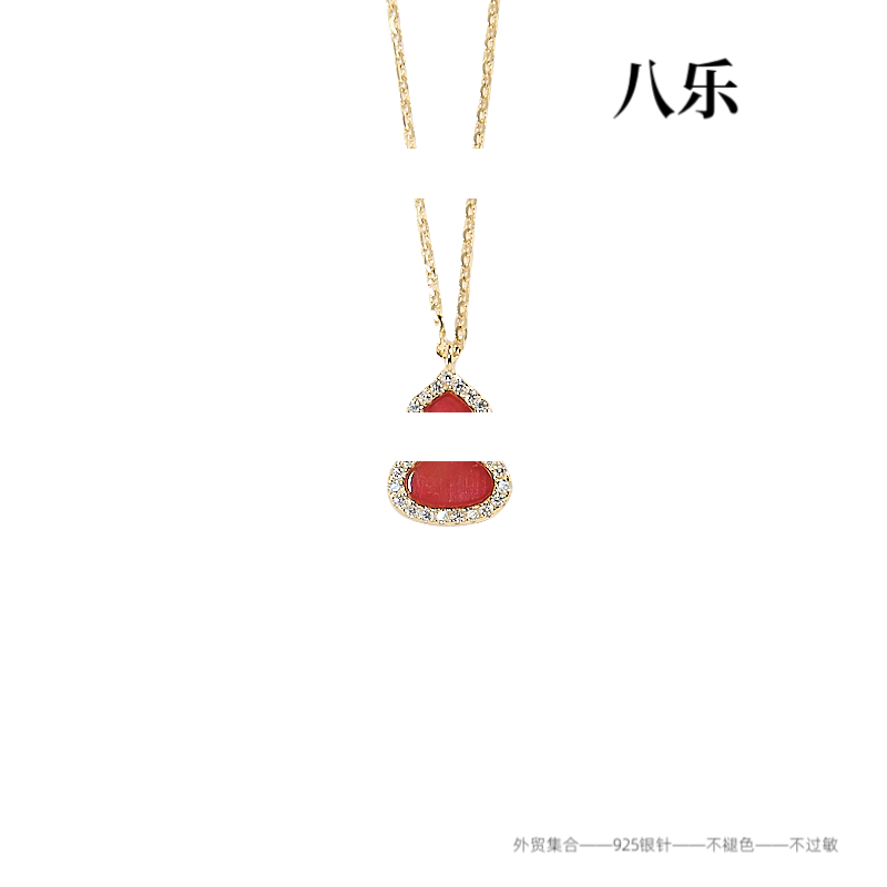 合金项链 L0729 L0488 链子925葫经典芦复古法式高贵百搭气质项链