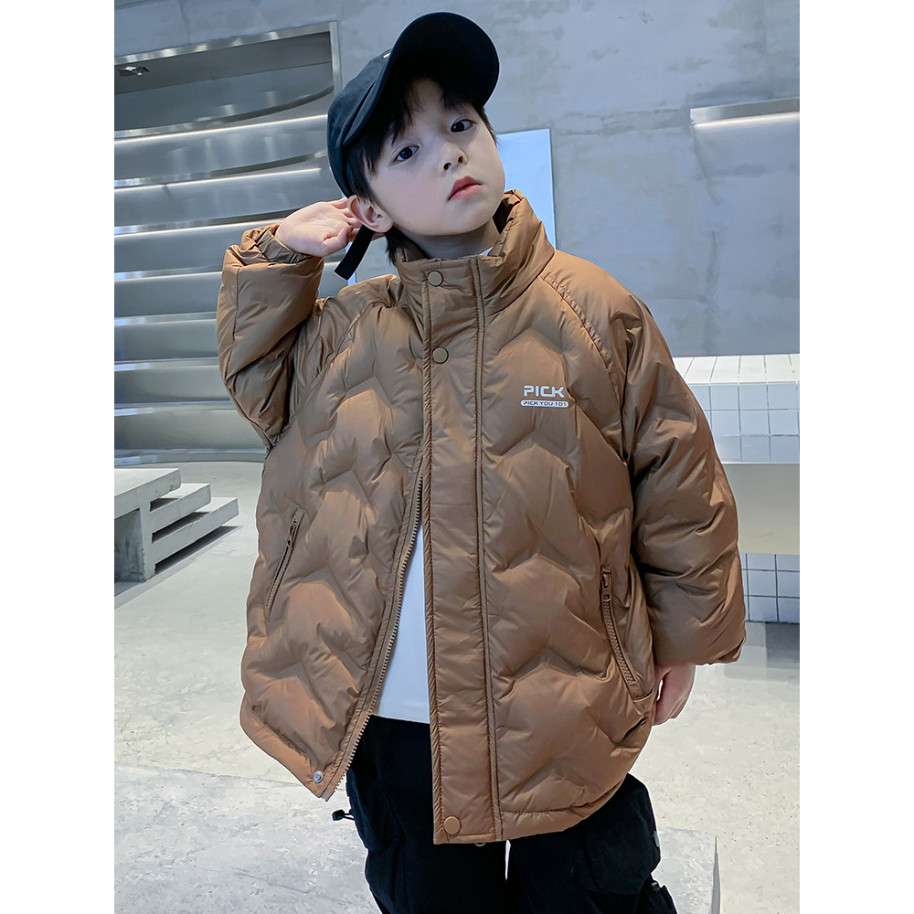 波司登儿童装男童冬装羽绒服2023新款中大童冬季加厚男孩洋气轻薄