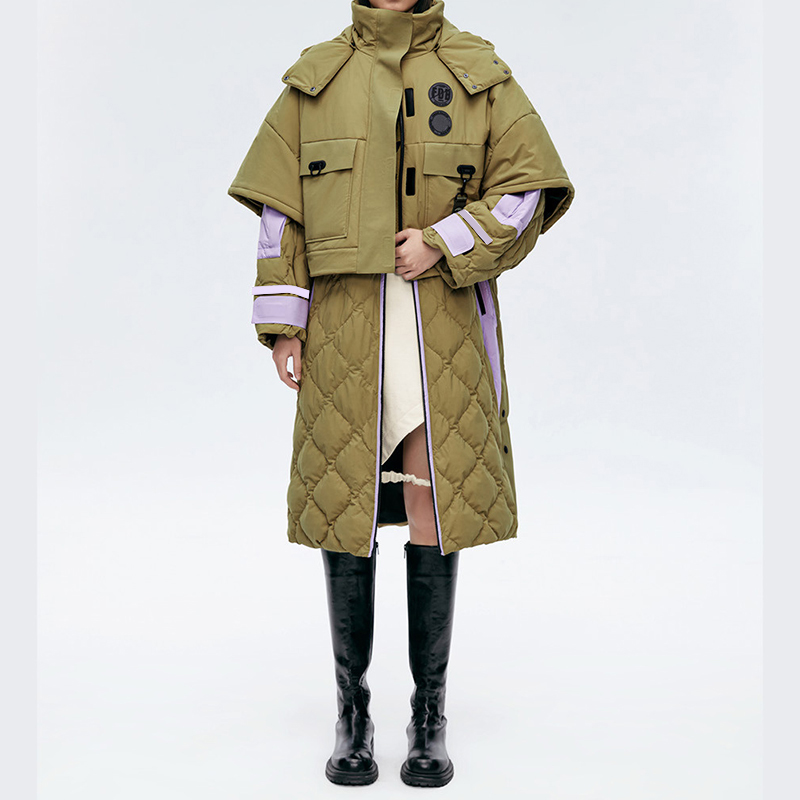 【品牌撤柜】明星款L022 合作款羽绒服